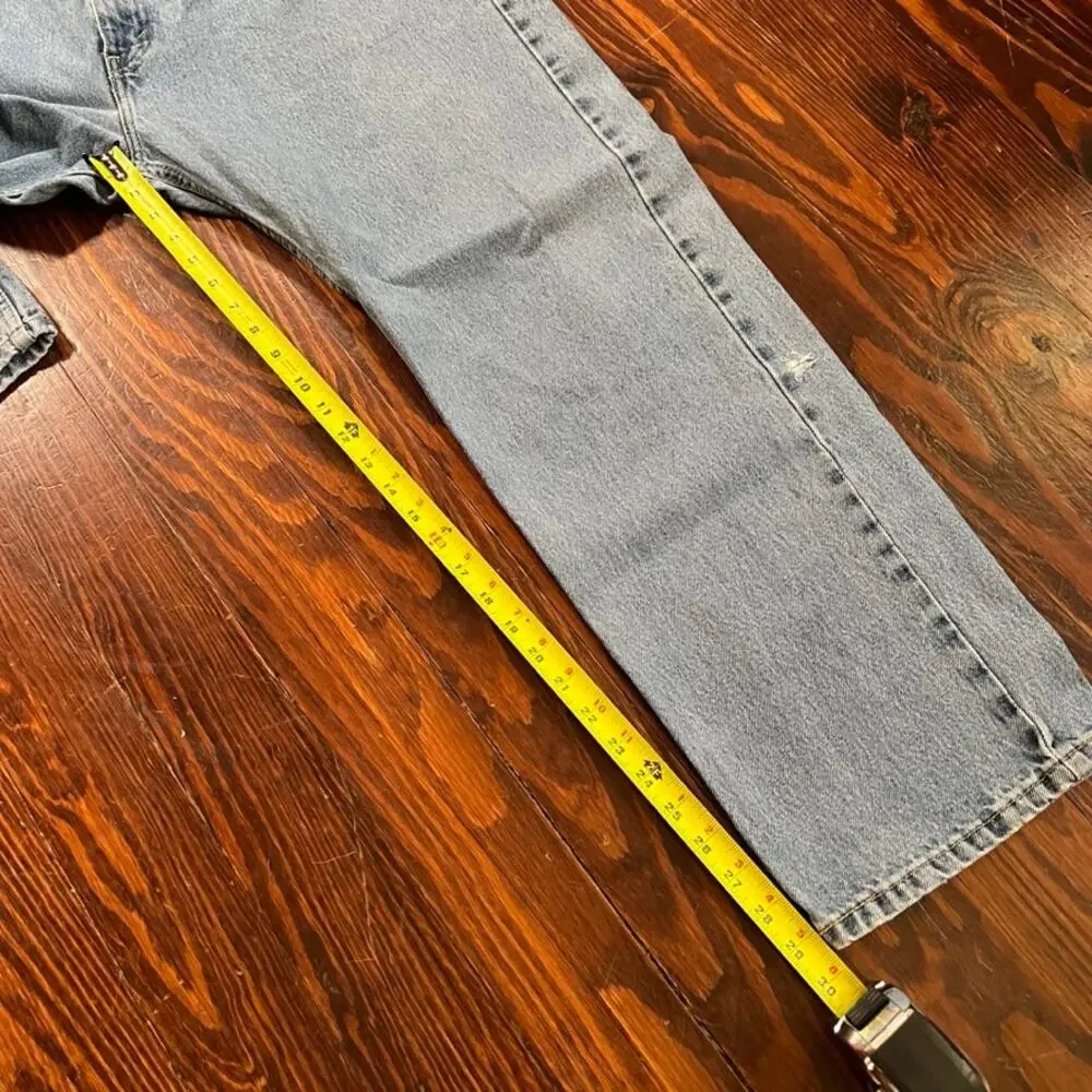 Levi's 505 42x30 Y2K Jeans Light Wash Relaxed